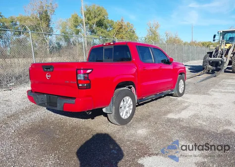 2022 Nissan Frontier Sv 4X4 из США, поврежденный, VIN 1N6ED1EKXNN607024